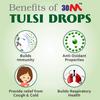30M Tulsi Drop (20ml) & Tulsi Drops Ayurvedic Inhaler for Nose (1ml) -pack of 2 Herbal Natural Immunity Booster & Ayurvedic Medicine for Adults view 4