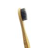BambooIndia Bamboo Toothbrush for Kids | Wooden Toothbrush with Soft BPA-Free Dual Charcoal Black Bristles | Eco-Friendly Biodegradable Natural Handle | Pack of 1 view 4
