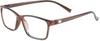 Glasswear Bifocal Reading Glasses 1.00 1.25 1.50 1.75 2.00 2.25 2.50 3.00 Bifocal Glasses For Men And Women Distance And Near Glasses (Distance Plano/Reading +2.00, Bifocal Non - Anti Glare Glasses) view 1