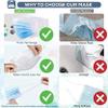 GIRIRAJ MART Disposable Surgical Air Polution Face Mask 3Ply Non Woven,Elastic Ear-Loop- Pack of 100 Pieces view 3