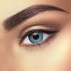 BLUE MD SPARKLE MONTHLY COLOR CONTACT LENS WITH CASE,LENS HOLDER AND 60ML SOLUTION (PACK OF 1 PAIR) view 1