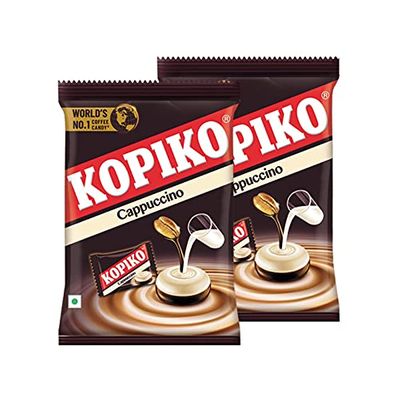 Kopiko Cappuccino World's No.1 Coffee Candy Pack Of 2 322 Grams (92 Nos)