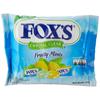 Fox's Crystal Clear Fruity Mints Oval Candy - Lemon Mint & Apple Mint, 125 g, Blue & Yellow & White view 1