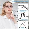 5 Pack Computer Reading Glasses Men and Women Anti Eyestrain Blue Light Blocking Glasses for Reading, 5 Mix-2, Medium view 3