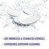 Dishmatic Dishwasher Detergent and Salt (1kg * 1 kg) Dishwashing Powder Combo Pack for Spotless and Sparkling Clean Dishes [Suitable with All Auto Dishwashers] view 4