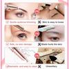 Heriyan Eyebrow Hair Remover, Face, Lips, Nose Hair Removal Trimmer with Led Light for Women's (white) view 3