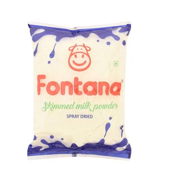 Fontana Skimmed Milk Powder 1kg | Extra Protein | No Preservatives | Pure & Premium | Ideal for Tea, Coffee, Cereals & Cooking