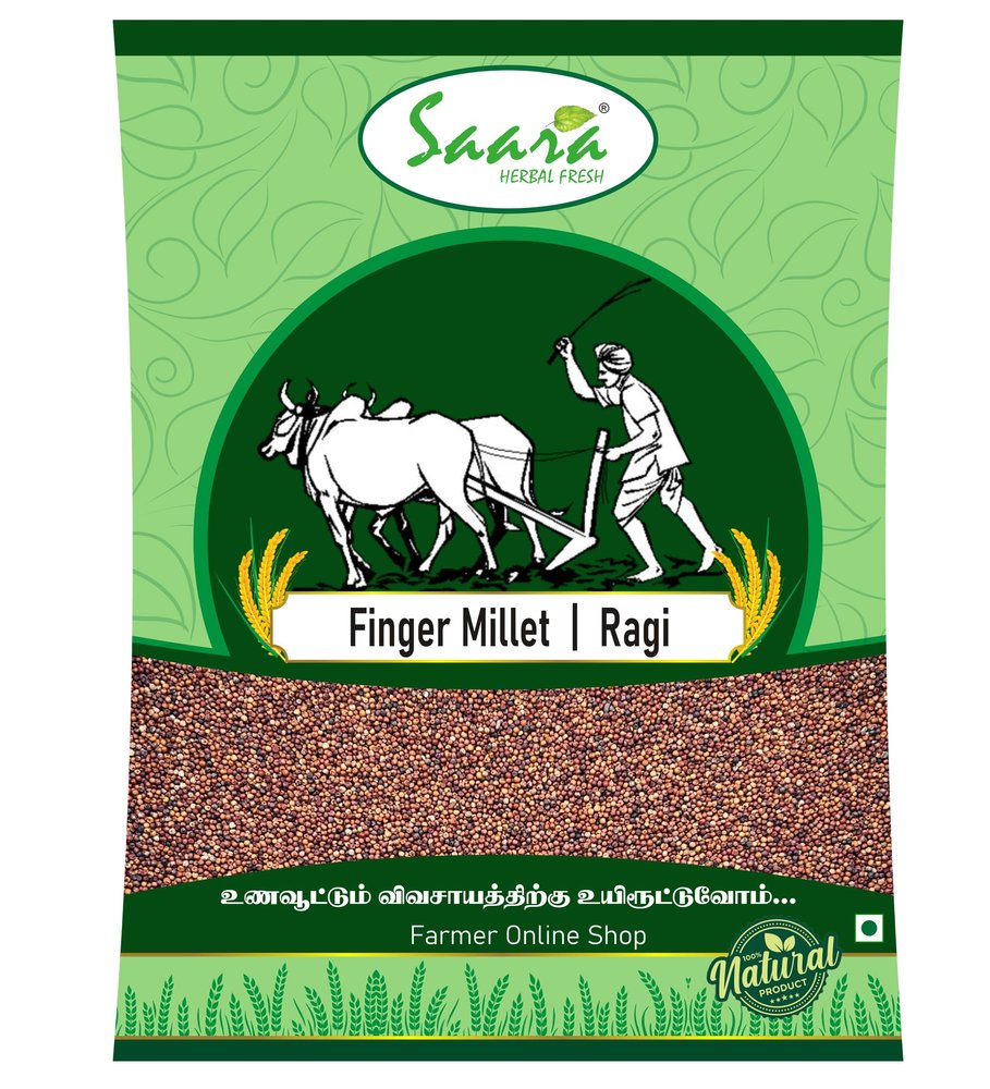 SAARA HERBAL FRESH Ragi Grain(Finger Millet) 2.950kg