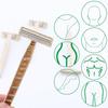 Eco-Friendly Razor | Disposable | Recycled Material | Men & Women Shaving Razor | Twin Blade | Biodegradable Wheat Straw| view 4