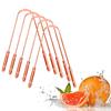 Nurpi Copper Tongue Cleaner for Adults and Kids Fights Bad Breath Oral Care Tongue Cleaner, Easy to Use Travel Friendly- Pack of 5 view 1