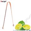 Nurpi Copper Tongue Cleaner for Adults and Kids Fights Bad Breath Oral Health Care Tool, Easy to Use Travel Friendly- Pack of 1 view 2