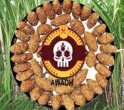 Desi Gur Gudd,Hand made Jaggery Cubes,Pure Natural, No Preservatives Added, Jaggery Cube, Gud Jaggery, Jaggery Organic Cubes Bellam Nattu Sakkarai 450g