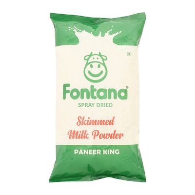 Fontana Paneer King Skimmed Milk Powder 1kg | Pure & Premium | No Added Preservatives | Ideal for Making Paneer, Tea, Coffee, Sweets & Desserts