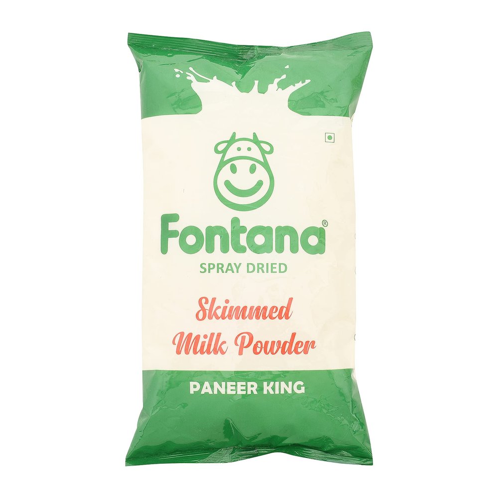 Fontana Paneer King Skimmed Milk Powder 1kg | Pure & Premium | No Added Preservatives | Ideal for Making Paneer, Tea, Coffee, Sweets & Desserts