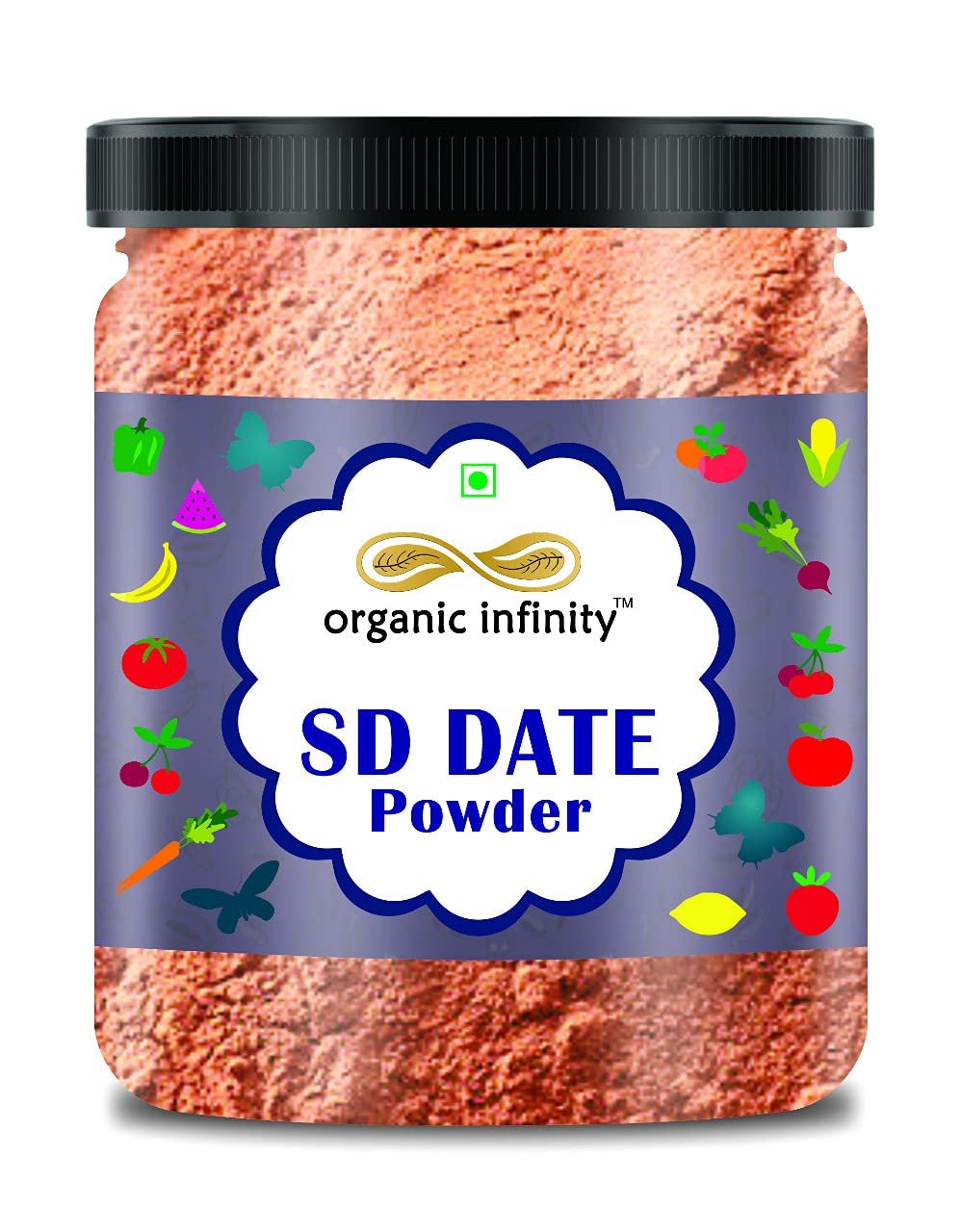 Organic Infinity Date Powder - 200 GM by Organic Infinity