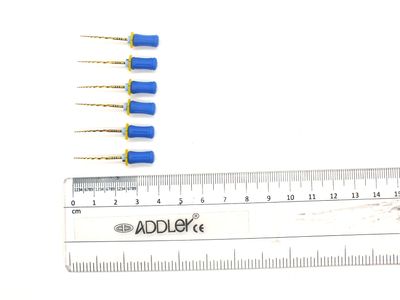 ADDLER DENTAL Protaper Hand Files 25 MM - Blue