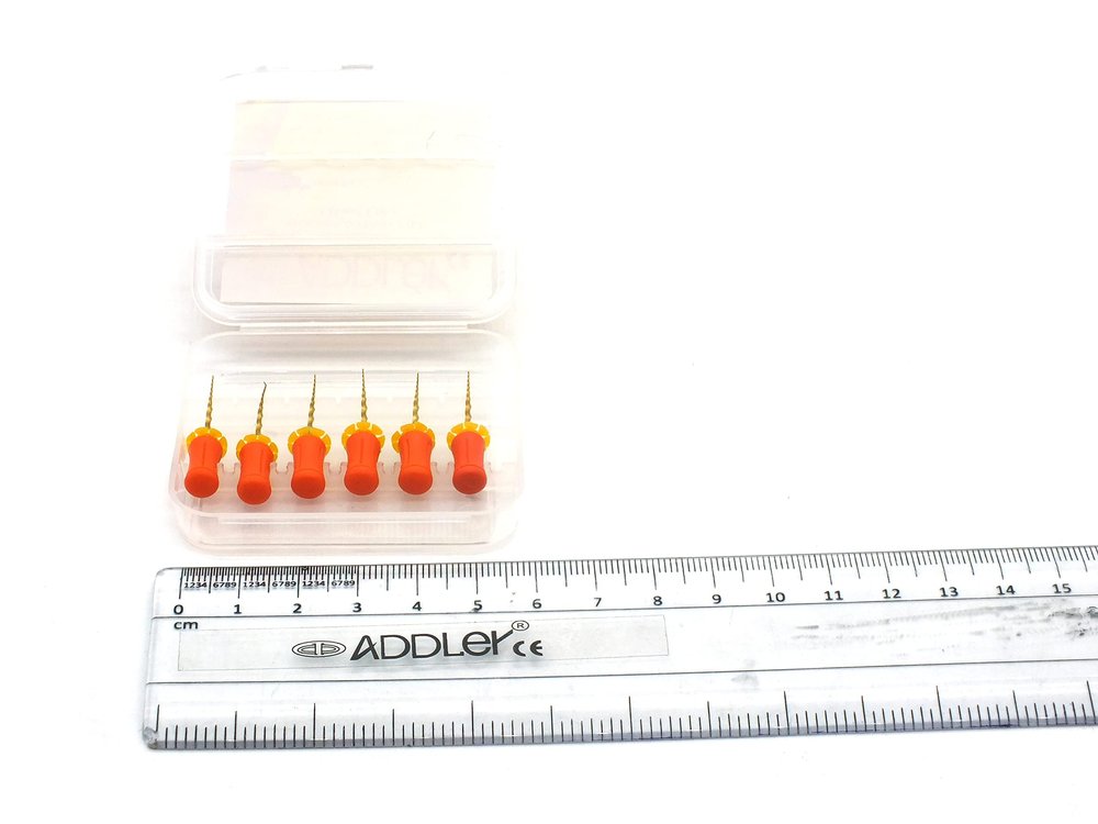 ADDLER DENTAL Protaper Hand Files 21 MM - Orange