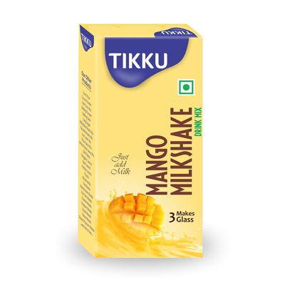TIKKU Mango Milkshake Drink Mix 100 g Box | Healthy & Nutritious Powder