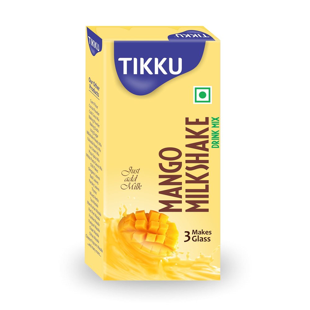 TIKKU Mango Milkshake Drink Mix 100 g Box | Healthy & Nutritious Powder