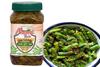 Natural Taste Rajasthani Homemade Organic Special Green Chilli Pickle Teekhi Choti Hari Mirch Ka Achar (400 Grams) view 1