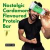 MONKEY BAR - Pistachio Cardamom Protein Bar - 8 Bars, 50g each, 11g Protein, High Protein Snack, No Added Sugar, Just 6 Natural Ingredients view 2
