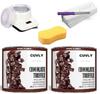 CUVLY Waxing Kit Combo: Chocolate Cram Wax (1200 gm), Wax Machine, Wax Strips (70), Wax Spatula and Sponge (Hair Removal Wax for Women & Men) view 4