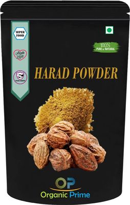 Organic Prime Harad | Haritaki Powder | Terminalia Chebula - 100 GM By Organic Prime