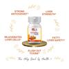 A&A Ayurvedic Livalthy Fatty Liver Ayurvedic Medicine| Liver Protection l Liver Cleanse l Liver Detox l Helps in Fatty Liver (60caps) view 4