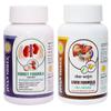JIVAN SHREE Yog and Ayurved Combo of Kidney Formula and Liver Formula | Plant-Based Herbal Supplement with Milk Thistle, Green Tea, Turmeric | Supports Natural Detox & Wellness  60 Veg Tablet view 1