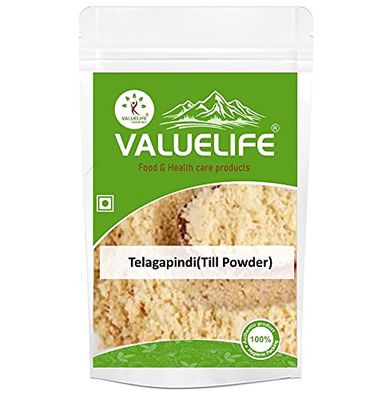 Value Life Telagapindi(Defatted Sesame Oil Cake Powder)-490G