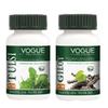 Vogue Wellness Tulsi Tablets with Giloy Tablets | Herbal Supplement for Immunity & Respiratory Wellness | Supports Natural Defense, Detox & Vitality | 120 Tablets (60x2 Pack) view 1