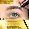 Slant Tweezers By The Razor Bump Co. | Stainless Steel, Surgical | Professional Tweezers For Women and Men | Best Precision Splinter, Facial, Ingrown Hair, Eyelash, and Eyebrow Trimming Tool (Black) view 3