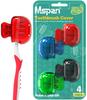 Mspan Toothbrush Head Cover Cap: Toothbrush Protector Brush Pod Case Protective Plastic Clip Bathroom Cool Stuff for Household Travel, Assorted view 1