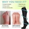 Copper Compression Socks (15-20 mmHg) for Men & Women - Running, Hiking, Cycling, Travel - Improves CirculationS/M view 4