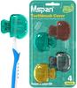Mspan Toothbrush Protector Travel Cover: Brush Head Cap Cute Clip Case Bulk Guard - Oral Care Accessories Pod for Kids adults view 1