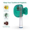 Mspan Toothbrush Protector Travel Cover: Brush Head Cap Cute Clip Case Bulk Guard - Oral Care Accessories Pod for Kids adults view 3