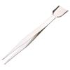 2 Pieces Stainless Steel Tweezers with Shovel Stainless Steel Handy Tweezer with Shovel Diamond Gem Tweezers Jewelry Tweezers with Scoop Gems Pick Up Beads Tools for Beads Gems Diamond view 2
