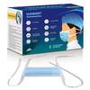 QUARANT Meltblown Fabric 3 Ply Tie On Disposable Face Mask with Nose Clip (Blue, Pack of 50) for Unisex view 1