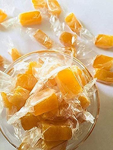 Organic Bites Alphanso Aam Toffee | Mango Candy | Mango Cubes -1800 gm