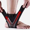 COSYOO Ankle Sports Brace Elastic 1 Pair Unisex Protective Breathable Adjustable Ankle Compression Sleeve Ankle Support Adjustable Wrap Breathable view 4