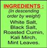 Chaman Raita Dahi Bhalla Lassi Chaas(Buttermilk/Chaach) Masala 100G view 2