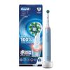 Oral-B Pro 3 Rechargeable Rotating Electric Toothbrush for Adults, 3 Cleaning Modes with Pressure Sensor, 2 Min Timer with Quadpacer, 2 Year Warranty by Oral B, IPX7 Water Resistant, Round Brush Head view 1