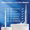 Oral-B Pro 3 Rechargeable Rotating Electric Toothbrush for Adults, 3 Cleaning Modes with Pressure Sensor, 2 Min Timer with Quadpacer, 2 Year Warranty by Oral B, IPX7 Water Resistant, Round Brush Head view 3