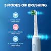 Oral-B Pro 3 Rechargeable Rotating Electric Toothbrush for Adults, 3 Cleaning Modes with Pressure Sensor, 2 Min Timer with Quadpacer, 2 Year Warranty by Oral B, IPX7 Water Resistant, Round Brush Head view 4