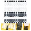 40Pcs Razor Cleaning Brushes Electric Shaver Cleaning Tools Black White view 4