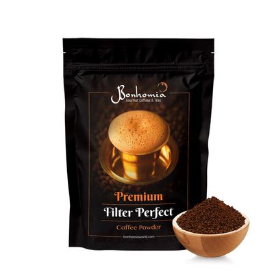 Bonhomia Filter Perfect | South Indian Filter Coffee Powder | 200 gm