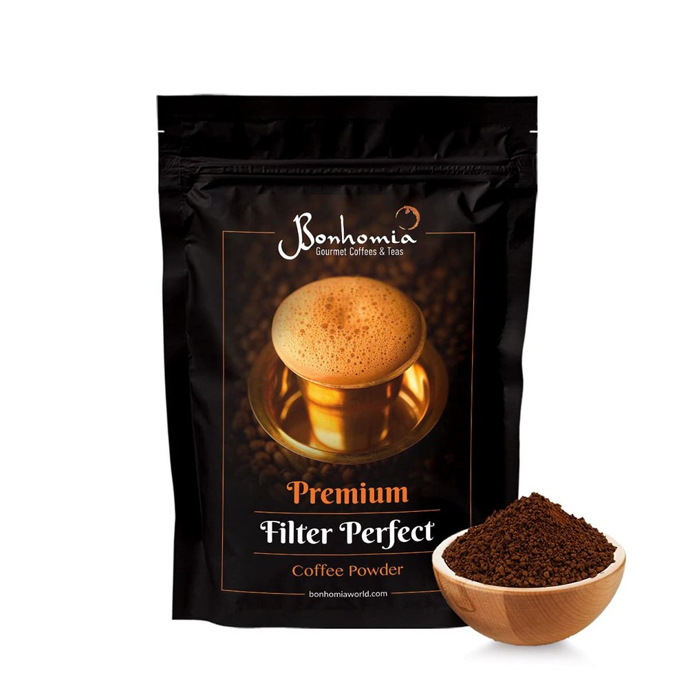 Bonhomia Filter Perfect | South Indian Filter Coffee Powder | 200 gm