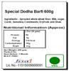Amaram by Ghasitaram Rakhi Gifts for Brother - Pack of 3 Dodha Barfi 600 GMS with 2 Beads Rakhis view 2