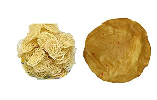 Anuvan Feel The Utsav Special Papad Kurdai Combo | Wheat kurdai 400Gm + Makka Papad 400Gm | Special Combo (800Gm)
