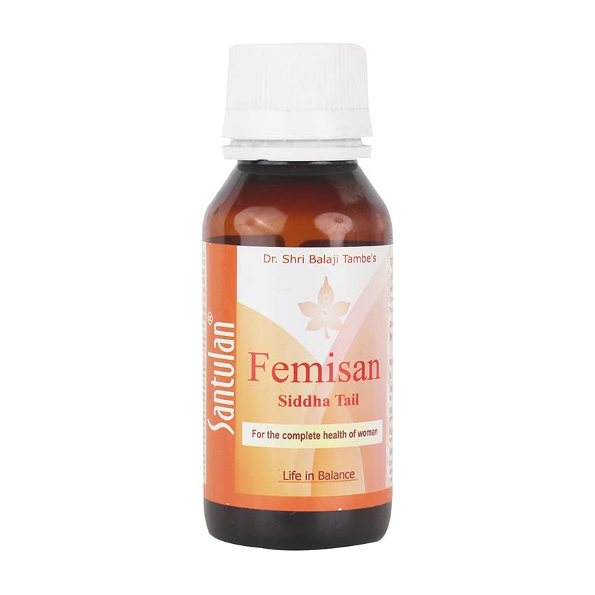 Santulan Ayurveda, Femisan Oil-50ML Each, (Pack Of 4), For Picchu and get Golden Oldie Herbs, Sukanthi Pills-1gm